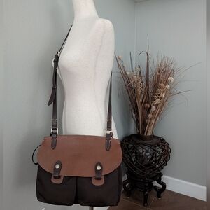Dooney & Bourke Saddlebag Messenger Bag